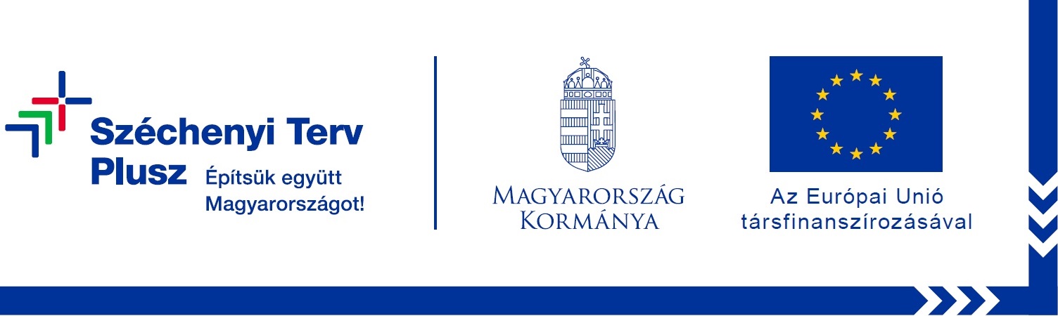 Széchenyi Terv Plusz – kedvezményezetti infoblokk – Az Európai Unió társfinanszírozásával